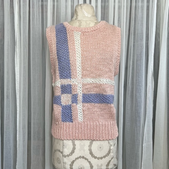 Vintage Sweaters - Jack Winter Pastel Sweater Vest
